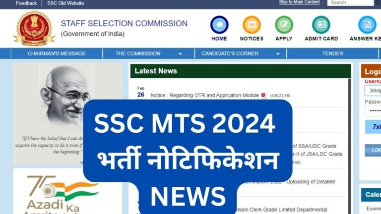 SSC MTS 2024 upcoming